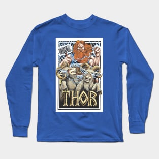 Thor - the god of thunder – color Long Sleeve T-Shirt